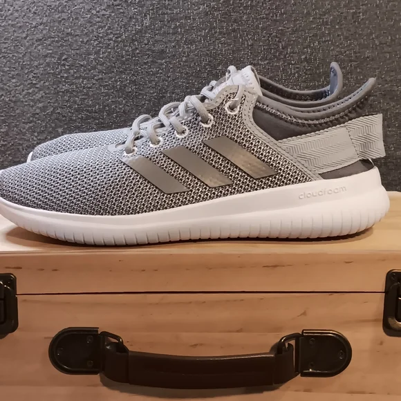 Adidas Women's Cloudfoam QT Flex Running Shoes, Size 6.5 - Picture 1 of 9